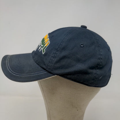 Muirfield Village Golf Club Men's Slideback Hat Blue Memorial Tournament Logo