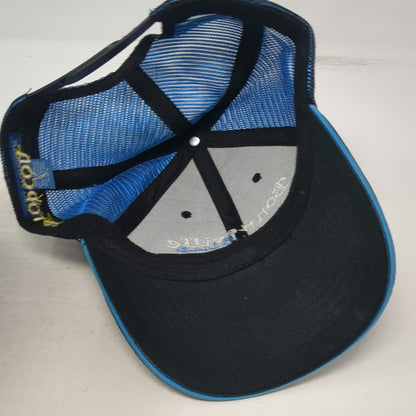 Port Authority Trucker Hat Black Blue One Size Topcon Bonneville Mesh Snapback