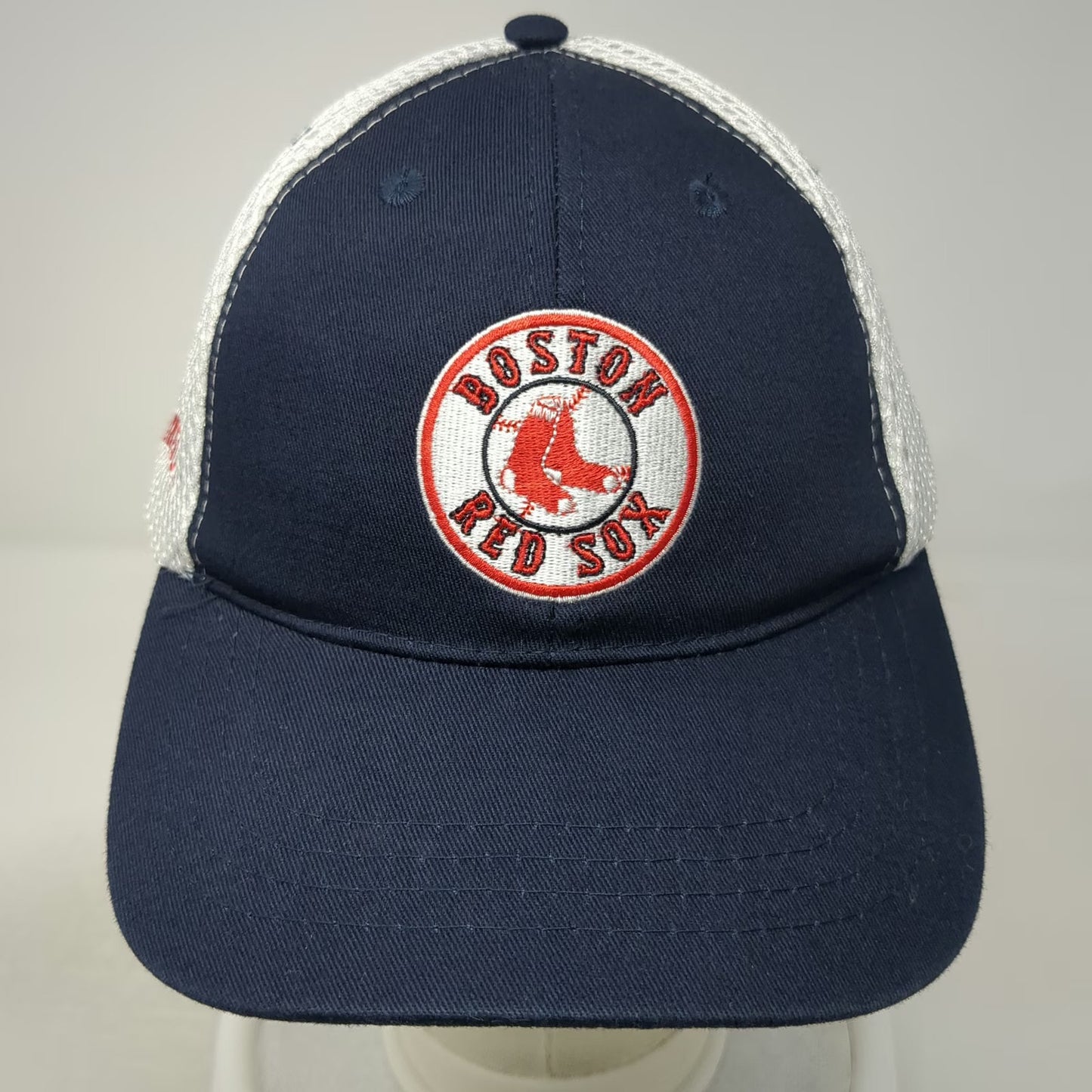 Boston Red Sox MLB Genuine Merchandise Trucker Hat Blue One Size Mesh Snapback