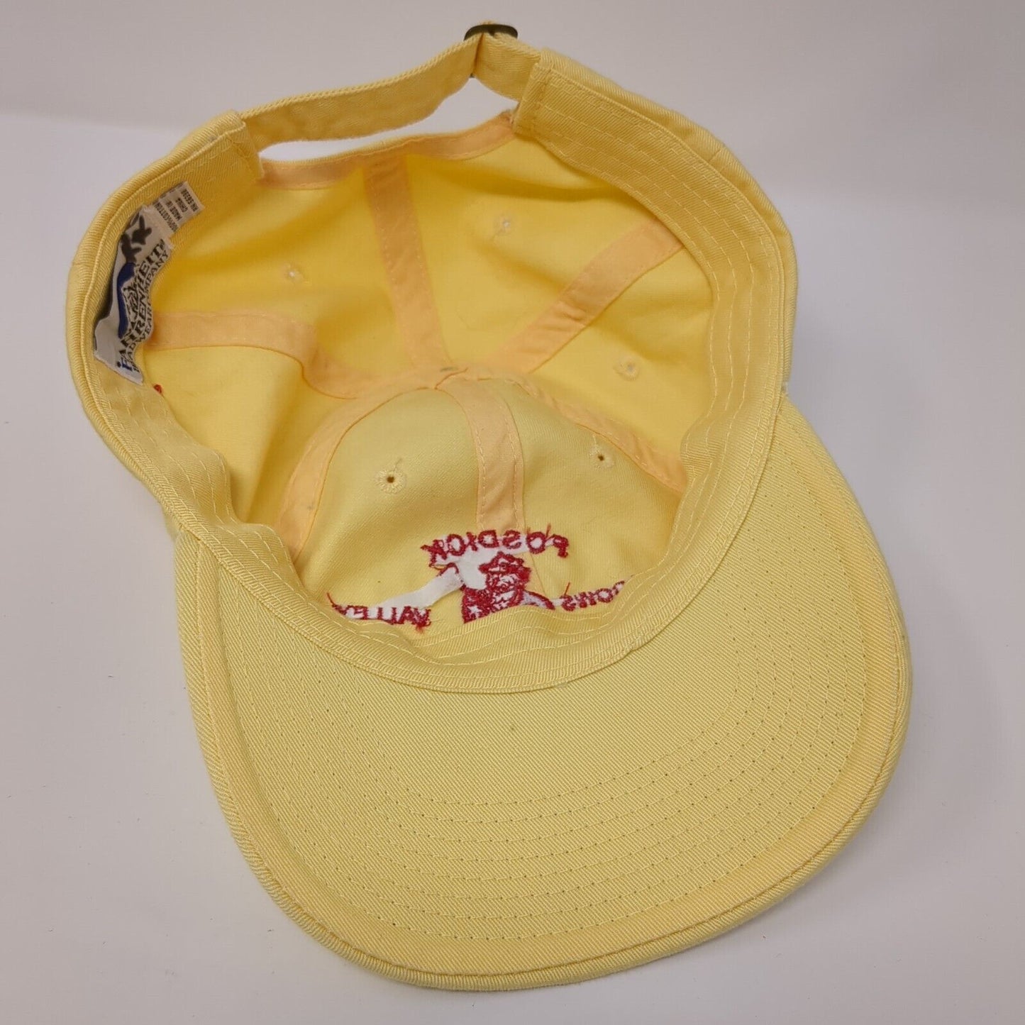 Fosdick Meadows Valley Benefit 2006 21st Annual CocaCola Slideback Hat Yellow OS