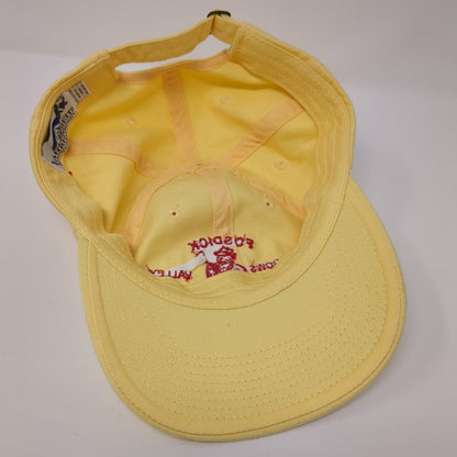 Fosdick Meadows Valley Benefit 2006 21st Annual CocaCola Slideback Hat Yellow OS
