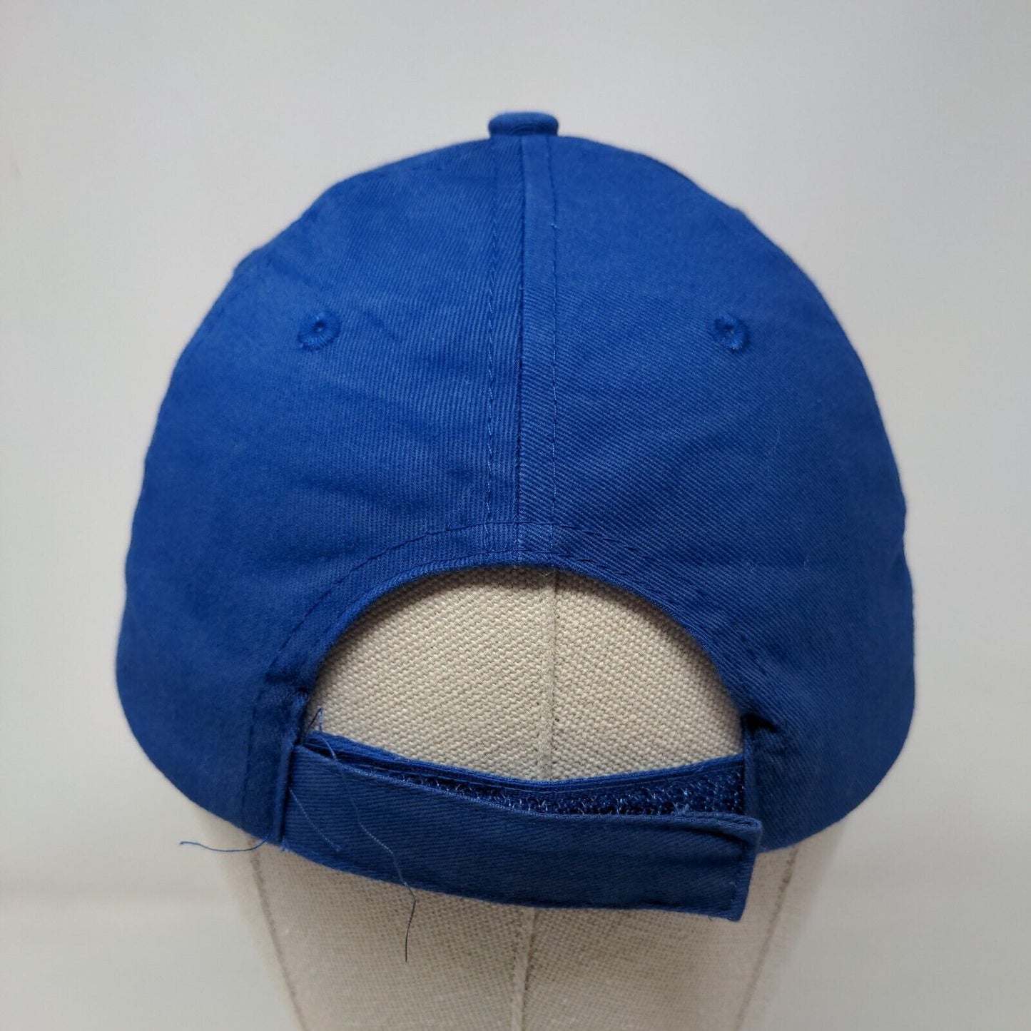 American Care Strapback Hat Blue OSFA Embroidered Adjustable 6 Panel