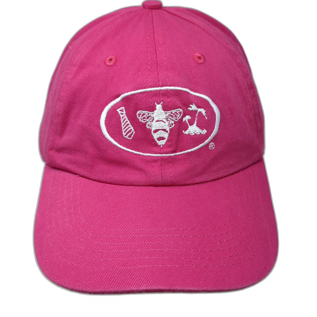Infinity Apparel Group Baseball Cap Pink One Size Tybee Island Rebus Hat Georgia