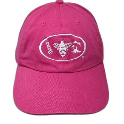 Infinity Apparel Group Baseball Cap Pink One Size Tybee Island Rebus Hat Georgia