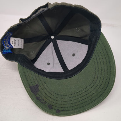 Hawaii Rainbow Warriors NCAA Hawaiian Headwear Snapback Green OSFM Hat Tribal