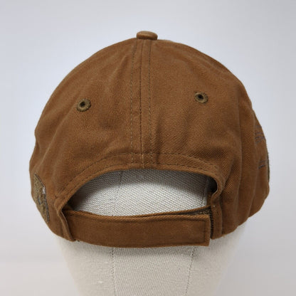 Great River Energy Strapback Hat Brown OS Adjustable Wildlife Series Dri-Duck
