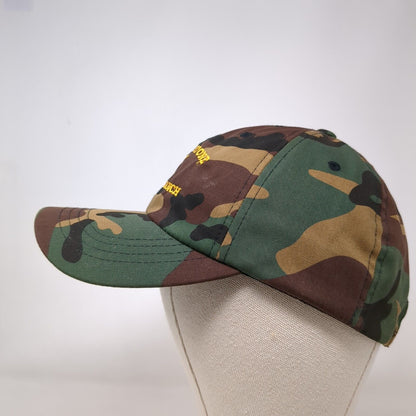 Yellowstone Dutton Ranch Slideback Hat Camo OSFA Embroidered Yupoong