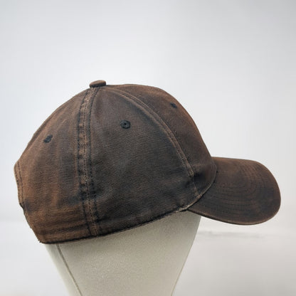Dickies Snapback Hat Black One Size Logo Patch Workwear Heavy Canvas Cotton Cap