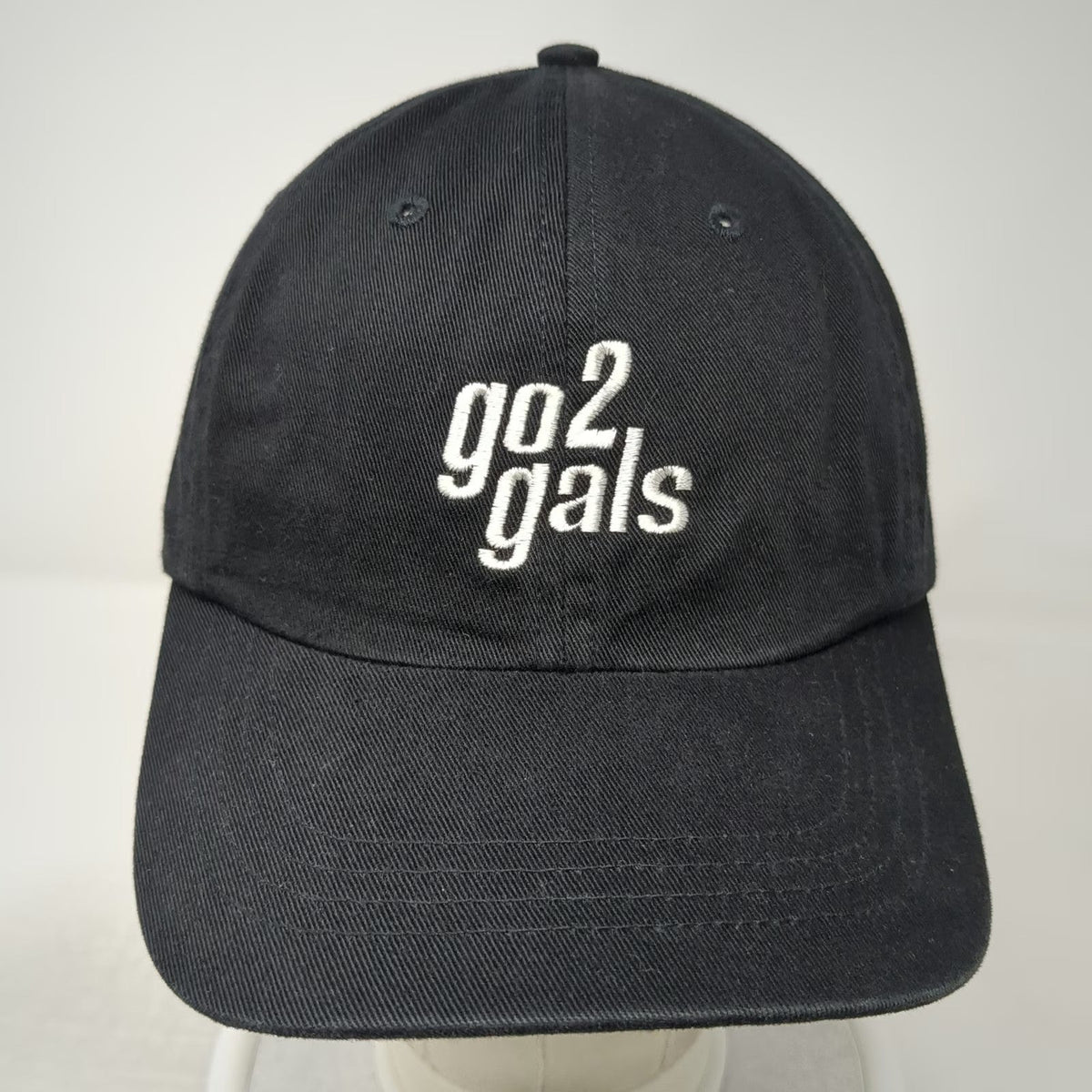 Gear For Sports Baseball Cap Black One Size go2 gals Embroidered Slideback Hat