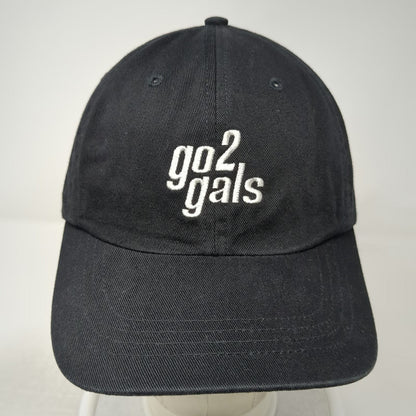 Gear For Sports Baseball Cap Black One Size go2 gals Embroidered Slideback Hat