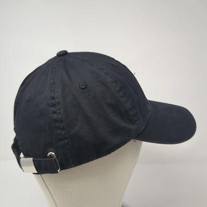 Unbranded Slideback Hat Black XL Adjustable Solid Outdoor Casual Blank