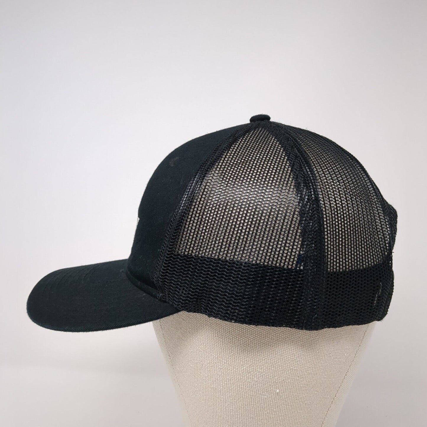 WV Mesh Back Trucker Hat Black One Size Embroidered Port Authority