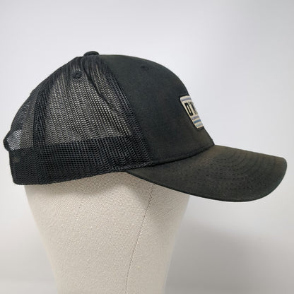 O'Neill Trucker Hat Black One Size Mesh Snapback Patch Surf Skate Beach Apparel