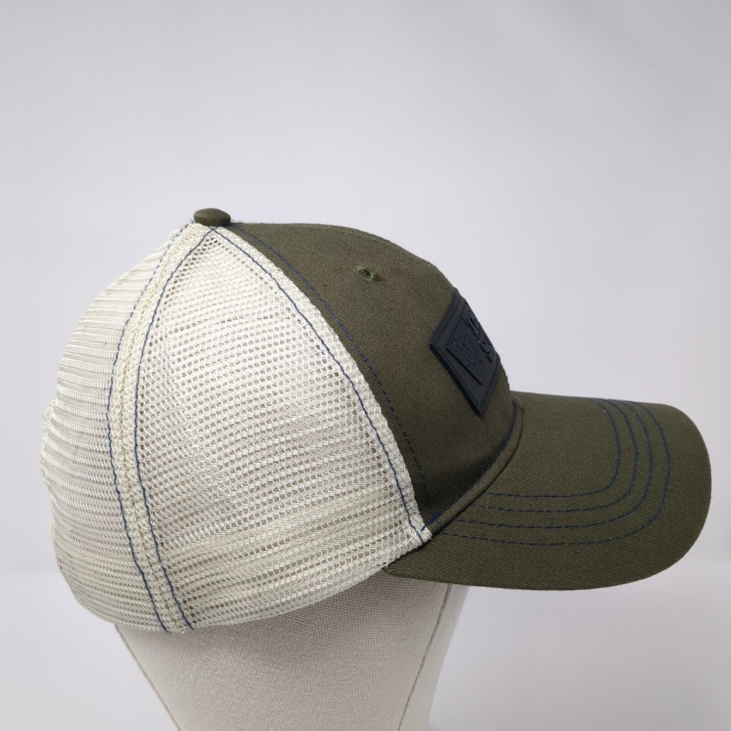 Tractor Supply Co Snapback Mesh Back Trucker Hat Green One Size Patch
