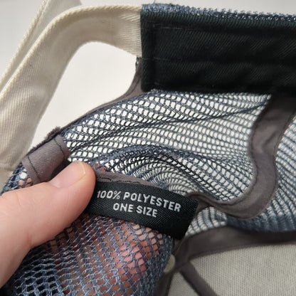 Tamarack Bike Park Strapback Trucker Hat Black OS Adjustable Mesh Back Pukka