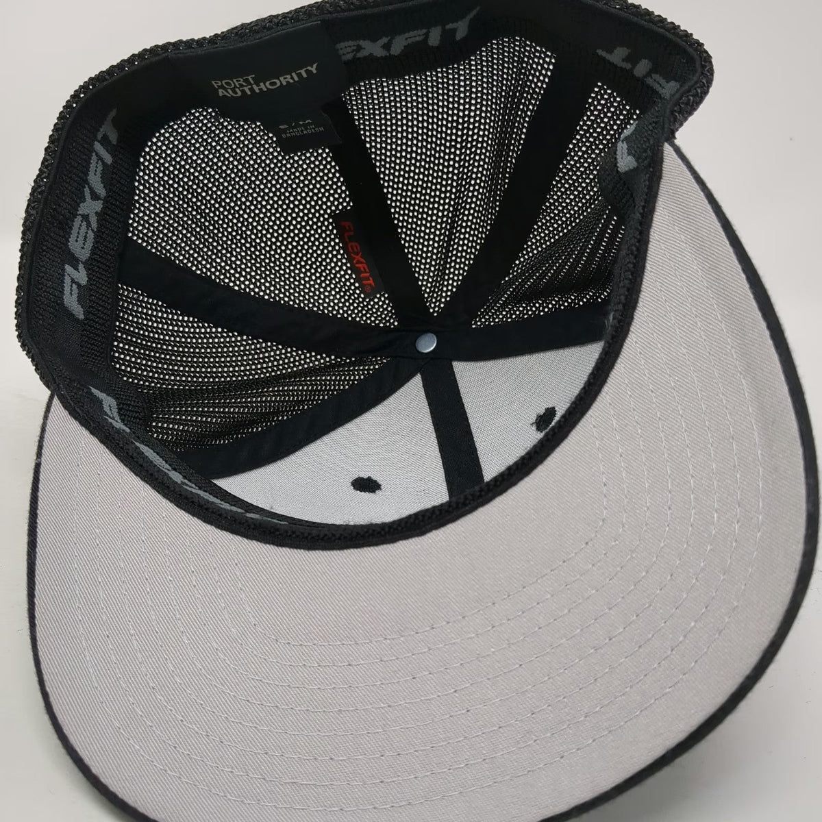 Port Authority Baseball Cap Black M Mesh Back Flexfit Corwin Ford Nampa Hat
