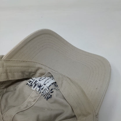 The Magnolia Roots Slideback Hat Tan One Size Embroidered 6 Panel Big X