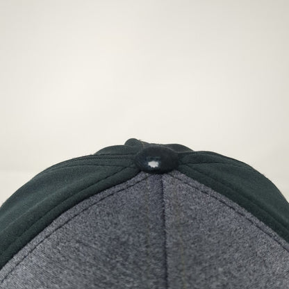 Toyota Baseball Cap Gray One Size Fitted Racing Logo Heathered Curved Brim Hat