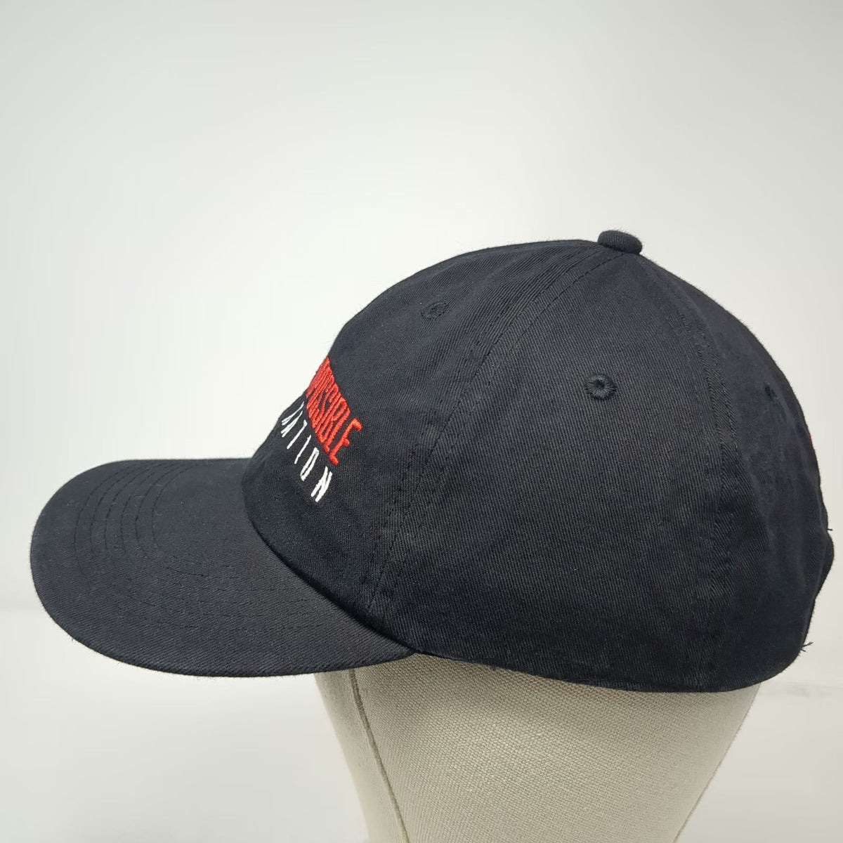 Baseball Cap Black One Size Mission Impossible Rogue Nation Movie Promo Hat