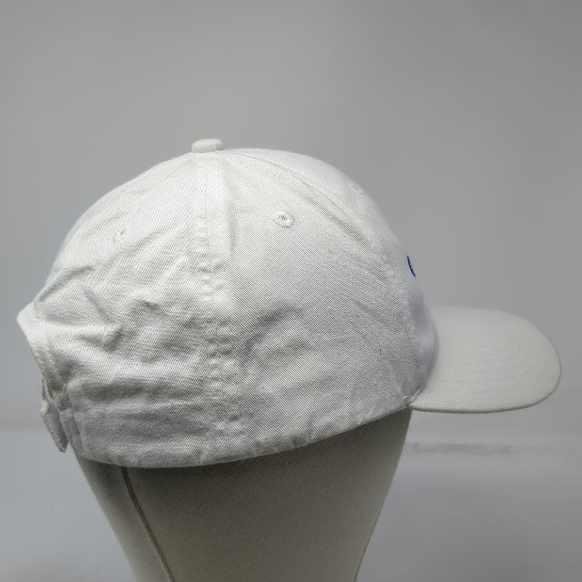 Hit Baseball Cap White One Size Clearwater Analytics Cotton Strapback Hat Tech