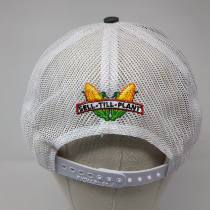 Toolson Sell Till Plant Snapback Trucker Hat Gray OS Adjustable Mesh Richardson