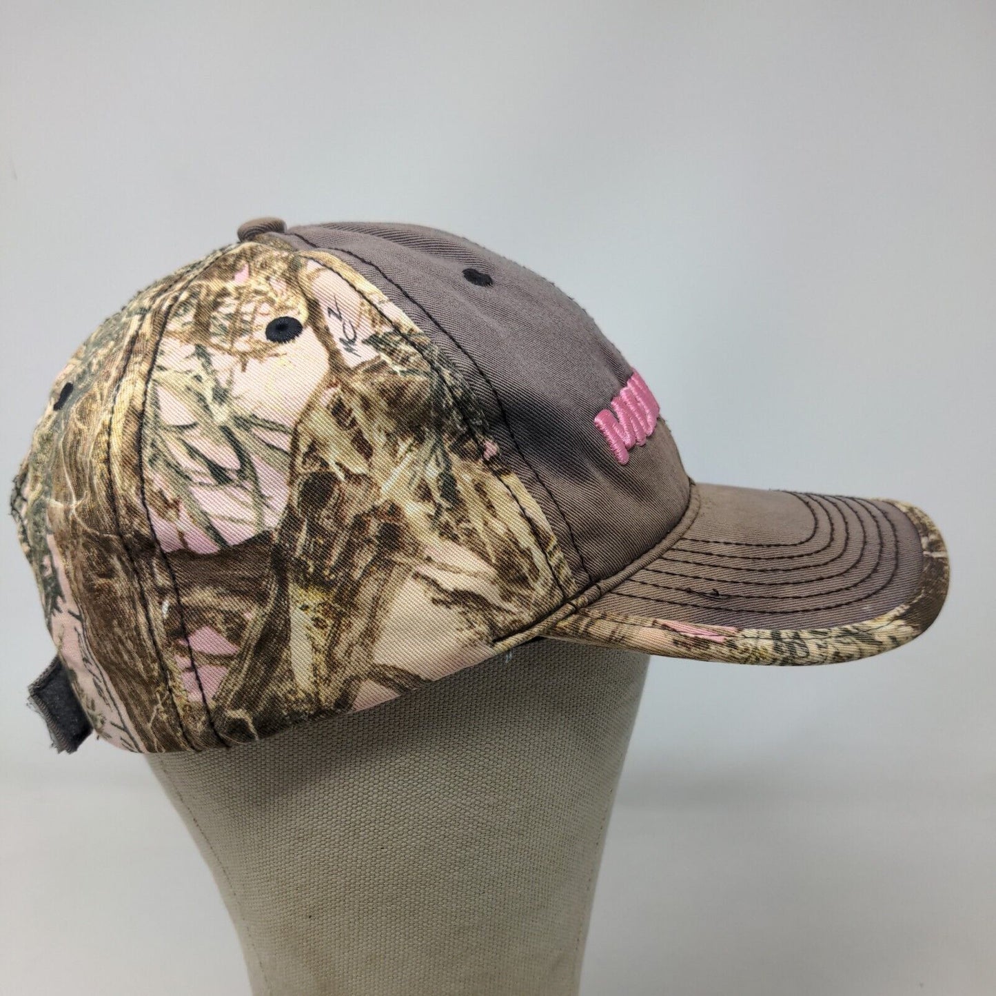 Menard's Women's Strapback Camo Hat Adjustable Embroidered Logo Cotton