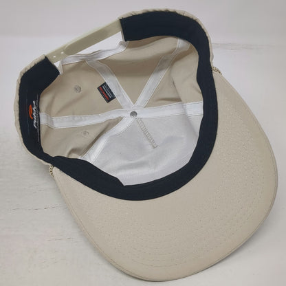Pukka 5 Panel Beige Hat One Size Rope Bear's Best Las Vegas Golf Snapback Patch