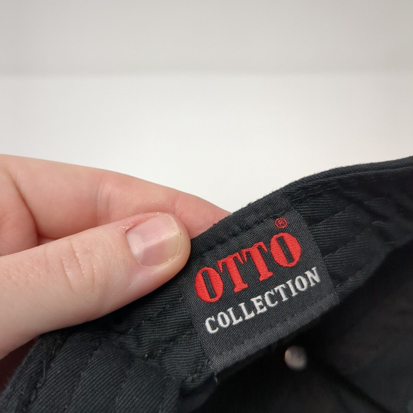 Guardian Strapback Hat Black One Size Solid Adjustable Outdoor Otto