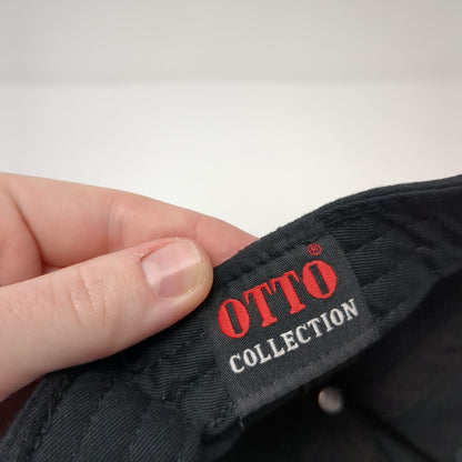 Guardian Strapback Hat Black One Size Solid Adjustable Outdoor Otto