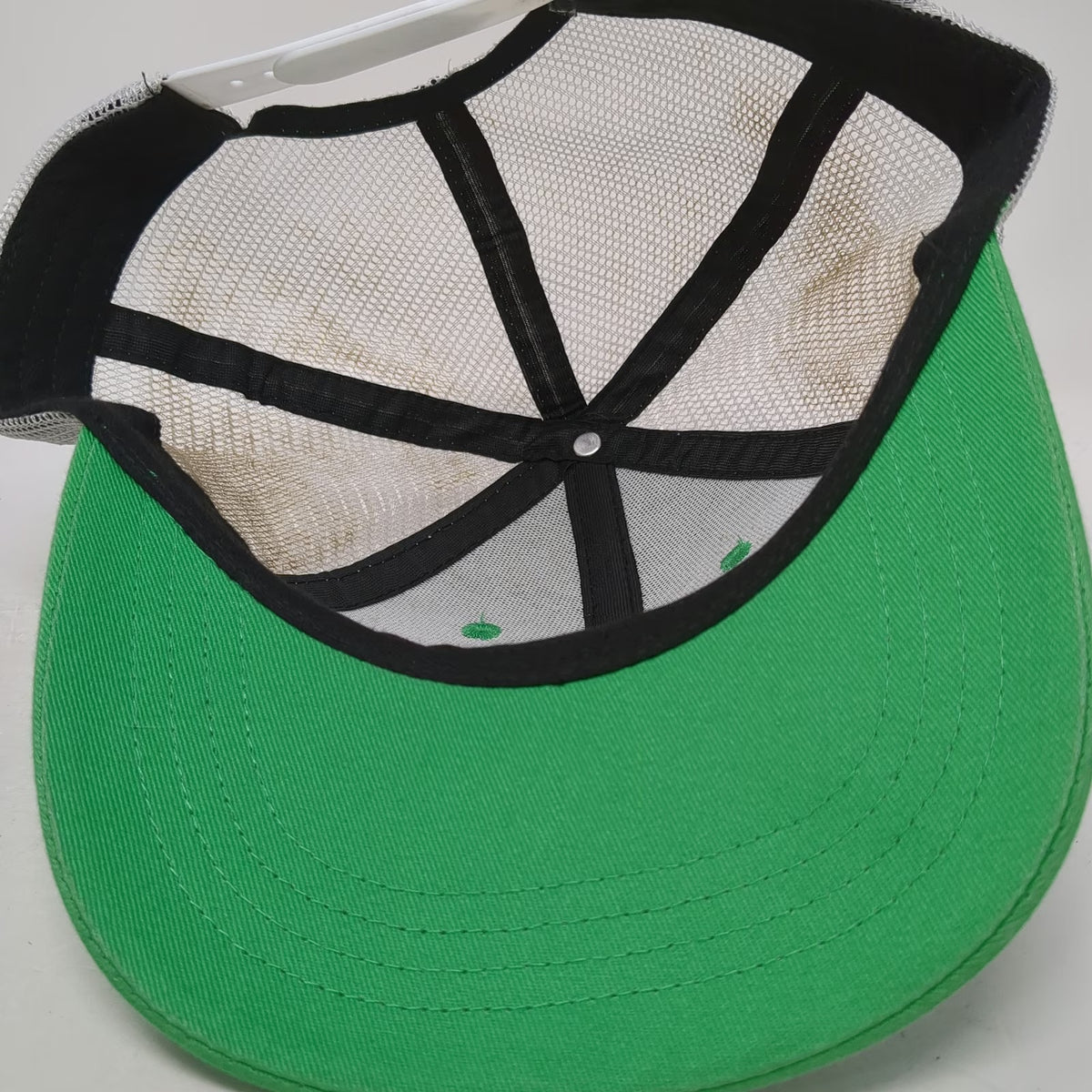 Green Trucker Hat One Size Ireland Flag Embroidered Mesh Back Snapback Cap