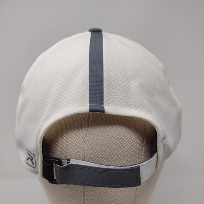 Richardson Strapback Hat Gray M/L Adjustable Embroidered Colorblock