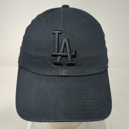 Fan Favorite Los Angeles Dodgers MLB Black Baseball Cap One Size Tonal Logo Hat