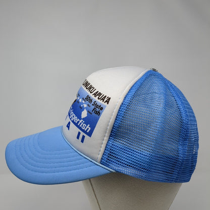 Humuhumunukunuku Apua'a 50th State Fish Hawaii Trucker Hat Blue OS Mesh Rope