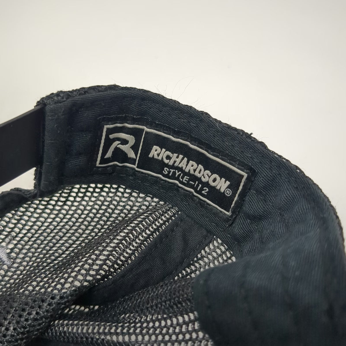 Richardson Trucker Hat Gray One Size Smokey Bear Only You Leather Patch Snapback