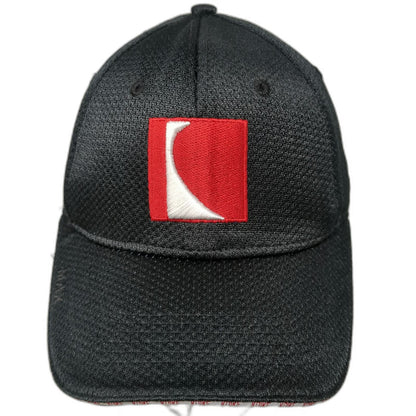 Triple Crown Baseball Cap Black One Size Koike Cutting Welding Strapback Hat