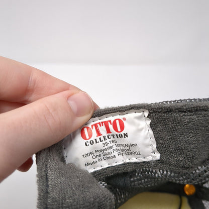 Race Day Snapback Trucker Hat Gray One Size Adjustable Mesh Back 6 Panel Otto