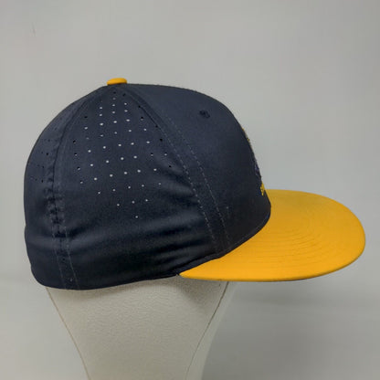 Richardson Men's Fitted Hat Blue Size XS-S Embroidered Shuckers Logo