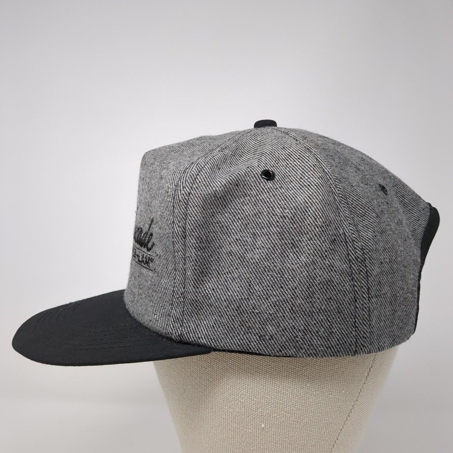 Boise Cascade BCI Hoise Cascade Versa-Lam Strapback Hat Gray One Size Adjustable