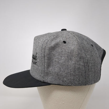 Boise Cascade BCI Hoise Cascade Versa-Lam Strapback Hat Gray One Size Adjustable