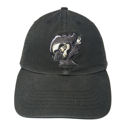 Ghost Boy Co. Slideback Hat Black One Size Adjustable Embroidered