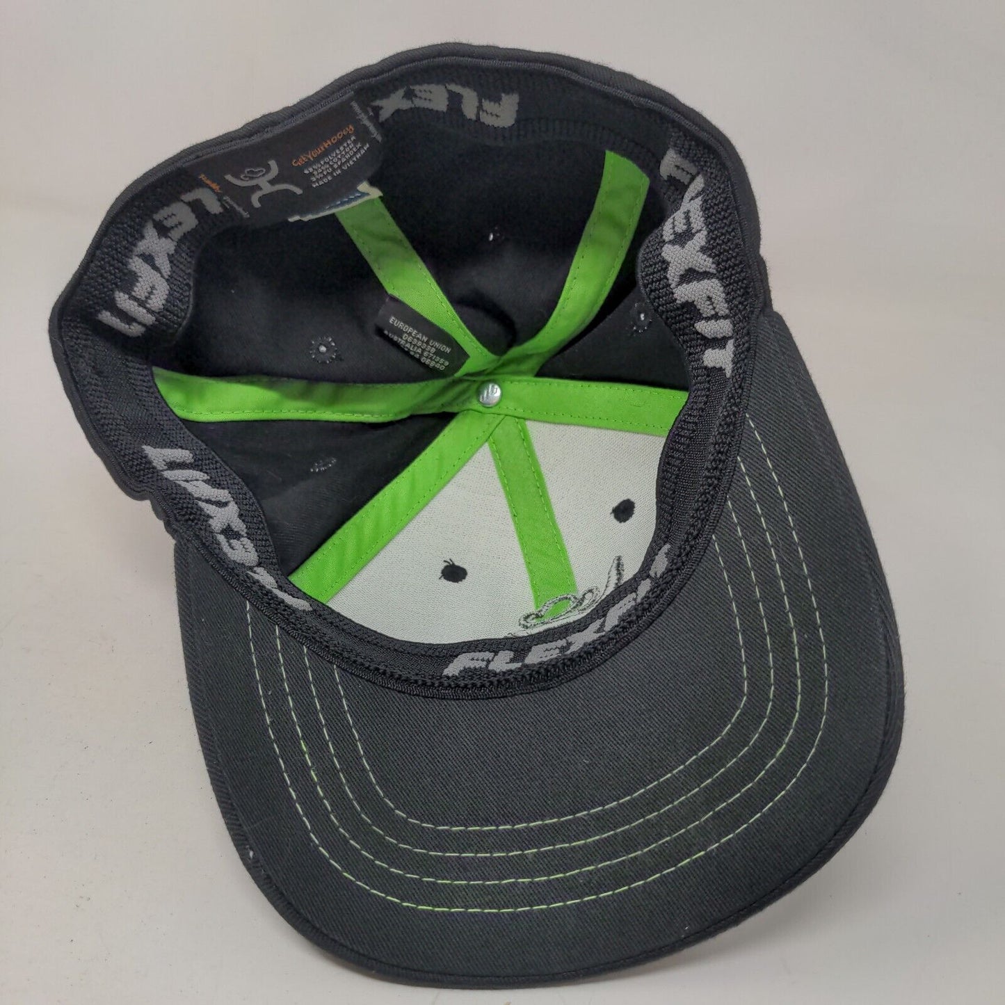 Hooey Boy's Fitted Hat Black Green Size Youth Embroidered Logo