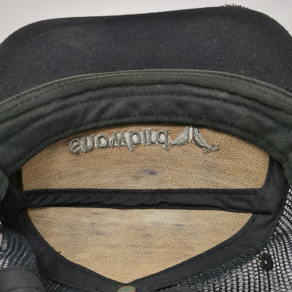 Snowbird Trucker Hat Black One Size 5 Panel Mesh Snapback Ski Resort Utah Logo