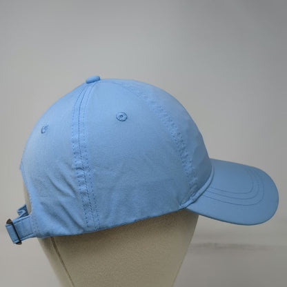 Hurley Baseball Cap Blue One Size Slideback Metal Logo Nylon Outdoor Curved Hat