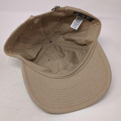 Nike Baseball Cap Beige L Slideback Adjustable Embroidered Logo Cotton hat