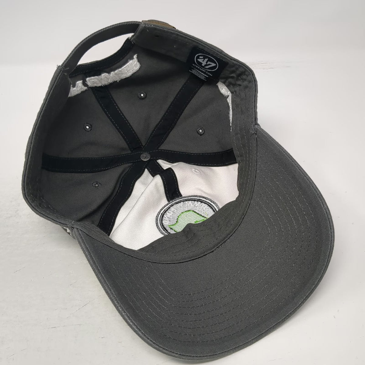 '47 Baseball Cap Gray One Size Dana-Farber Jimmy Fund Golf Defy Cancer Hat