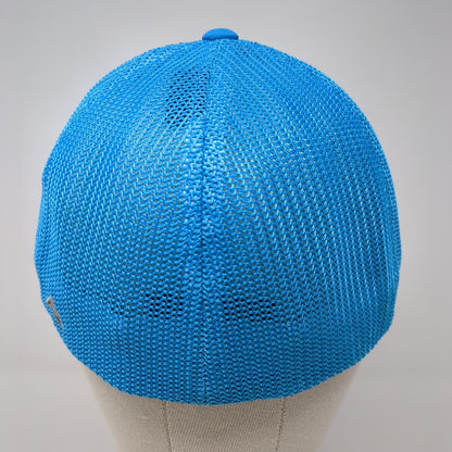 CL Fitted Mesh Back Trucker Hat Multi 7 3/8-8 Colorblock Pacific Headwear