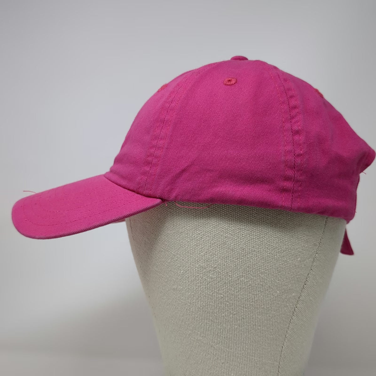 Vineyard Vines Baseball Cap Pink One Size Whale Logo Adjustable Slideback Hat