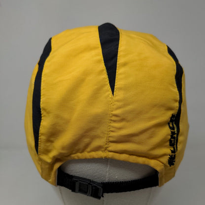 Clench Jeans Men's Slideback Hat Yellow Black Size OSFA 3D #701 Logo