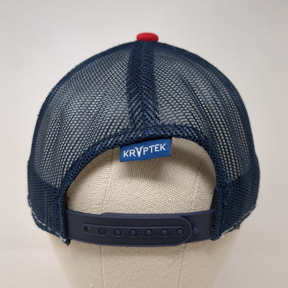 Kryptek Snapback Trucker Hat Multicolor OS Patriotic Mesh Back Outdoor Cap