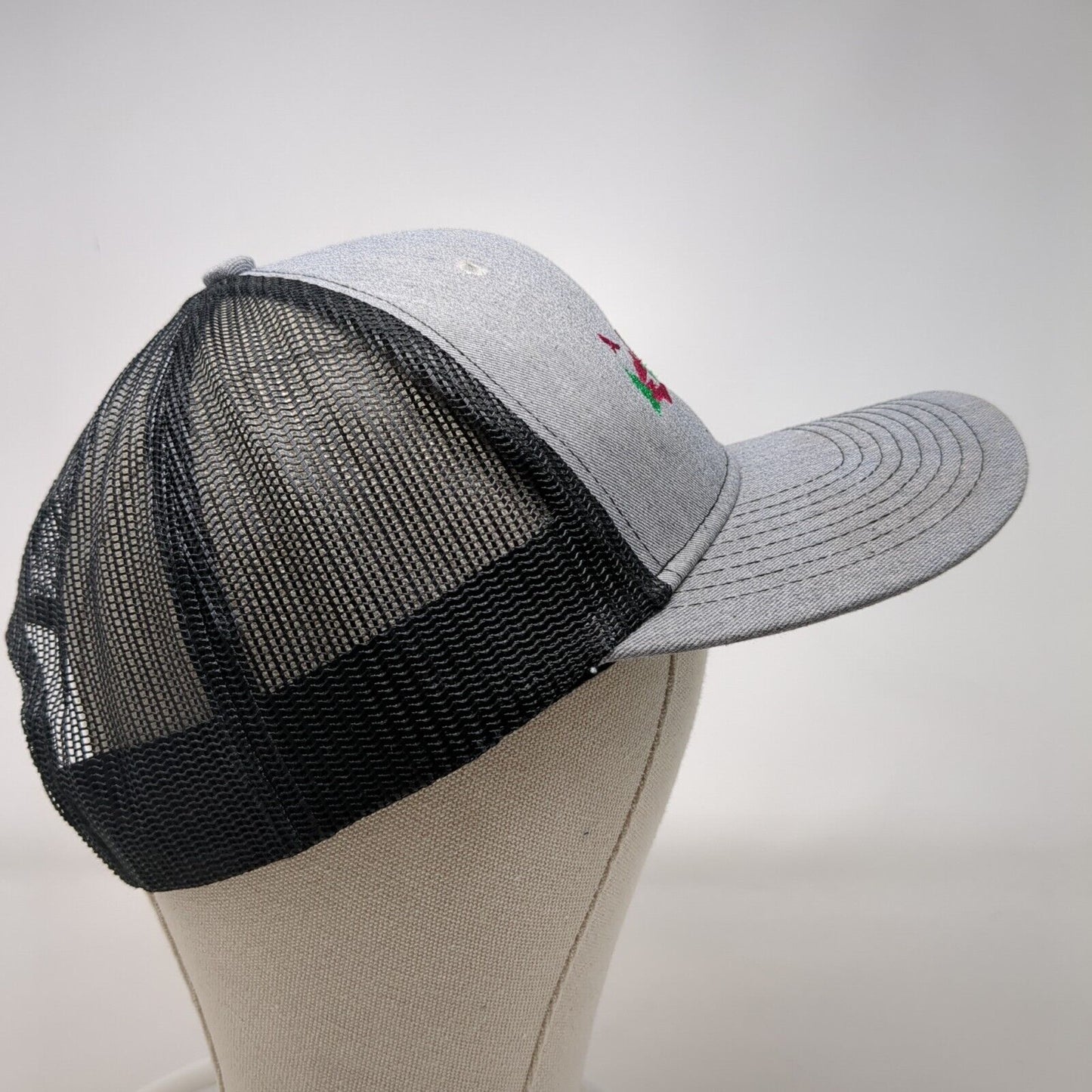 KUNA Dental Snapback Trucker Hat Gray OSFA Mesh Back Port Authority